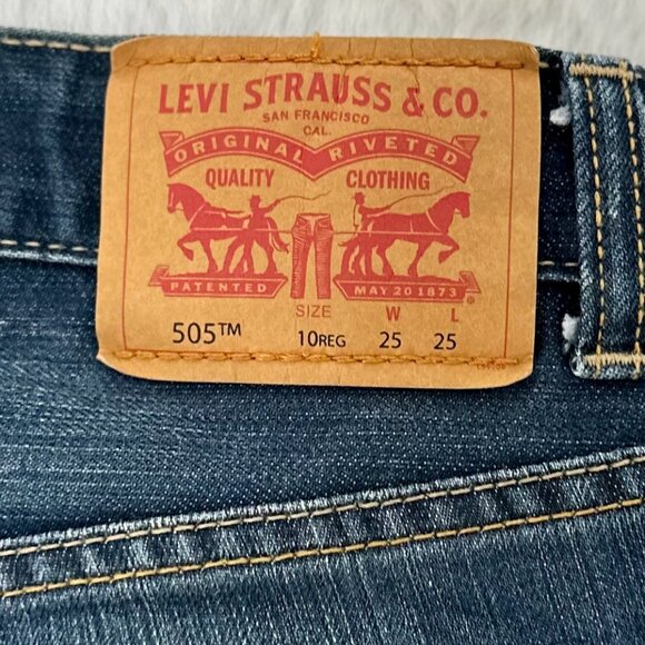 Levi’s 505 Regular Fit Jeans, - Picture 8 of 11